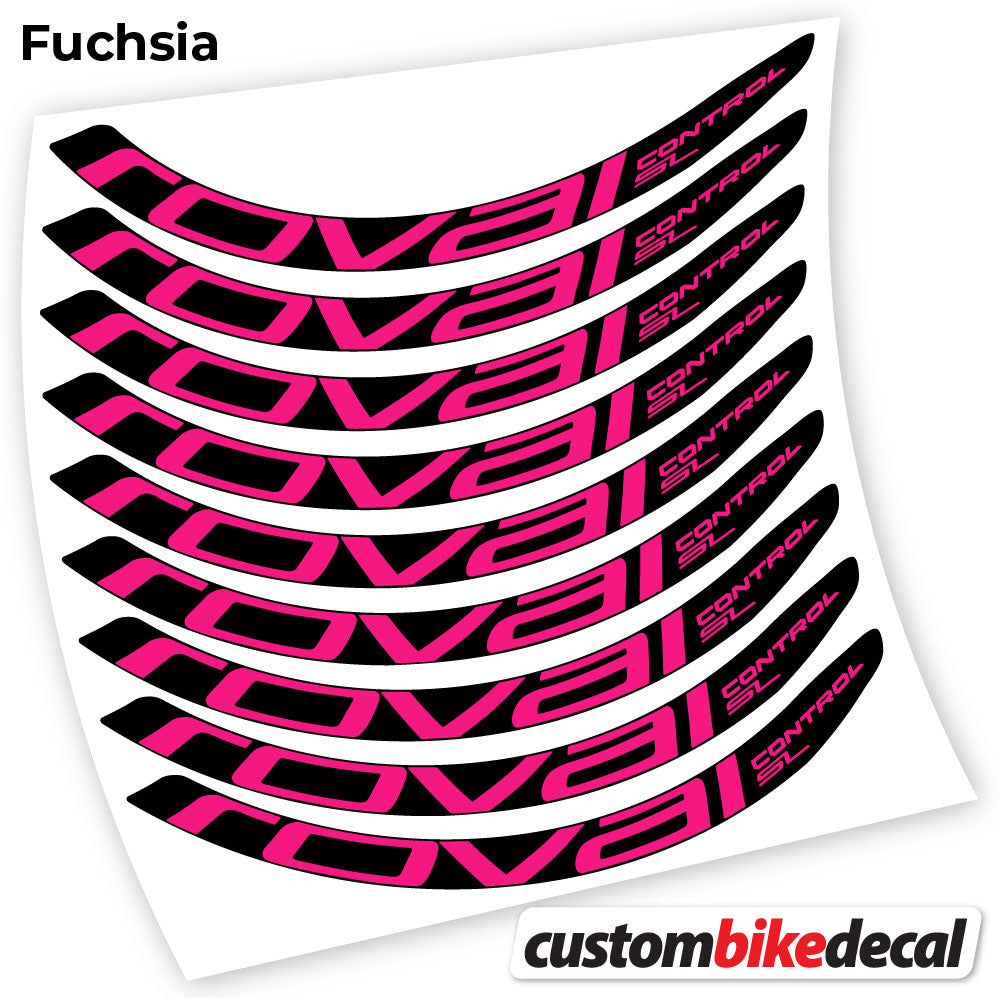Aufkleber, Roval Control SL, Mountainbike-Aufkleber, Vinyl