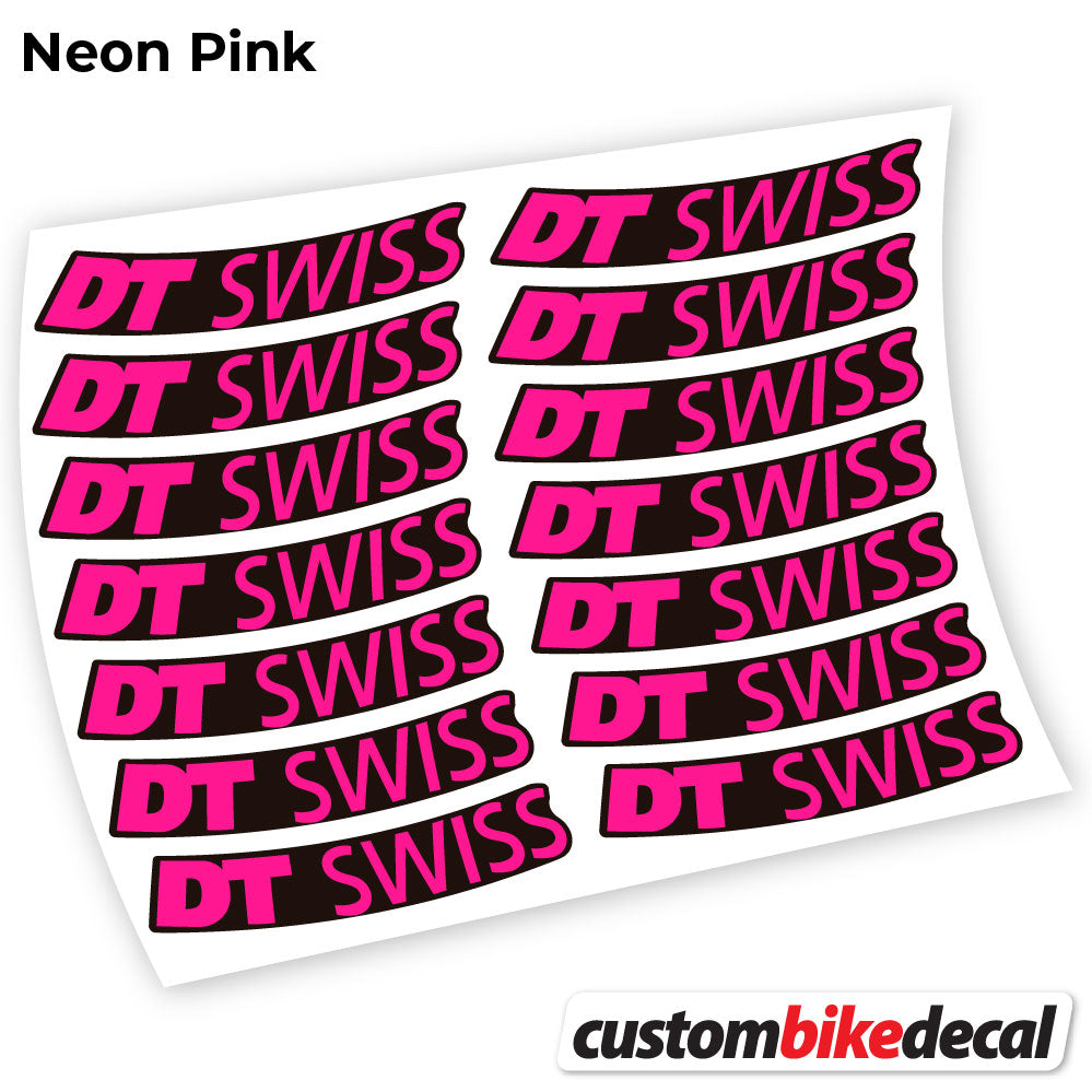 Aufkleber, DT Swiss Logo, Mountainbikes, Vinyl-Aufkleber