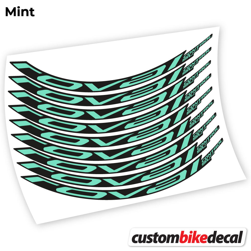 Aufkleber, Roval Control SL 2021, Mountainbike-Aufkleber, Vinyl