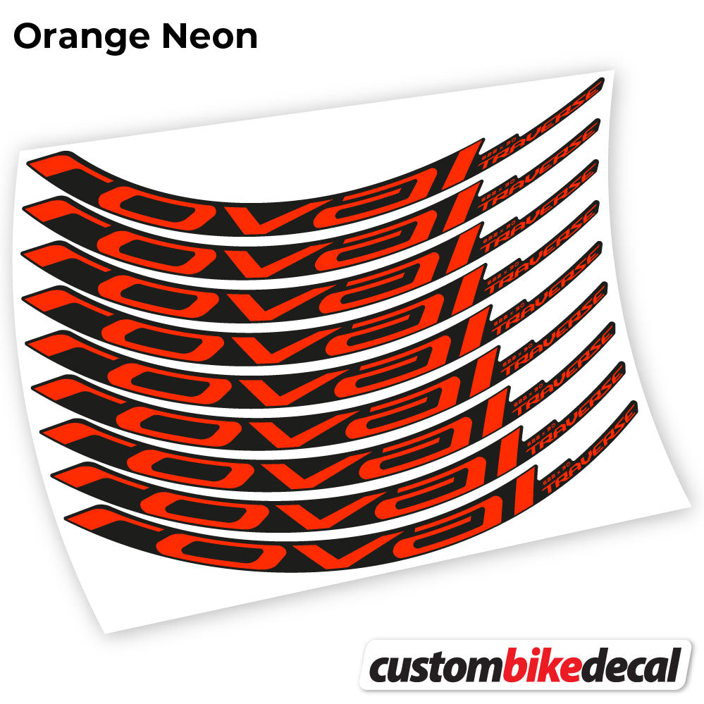 Roval Traverse Carbon 2021 Aufkleber Vinyl