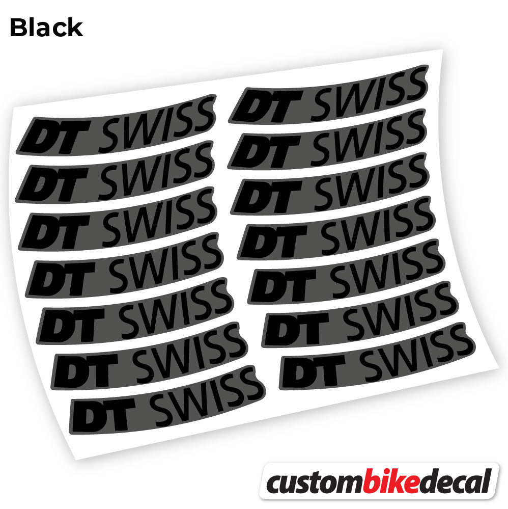 Aufkleber, DT Swiss Logo, Mountainbikes, Vinyl-Aufkleber
