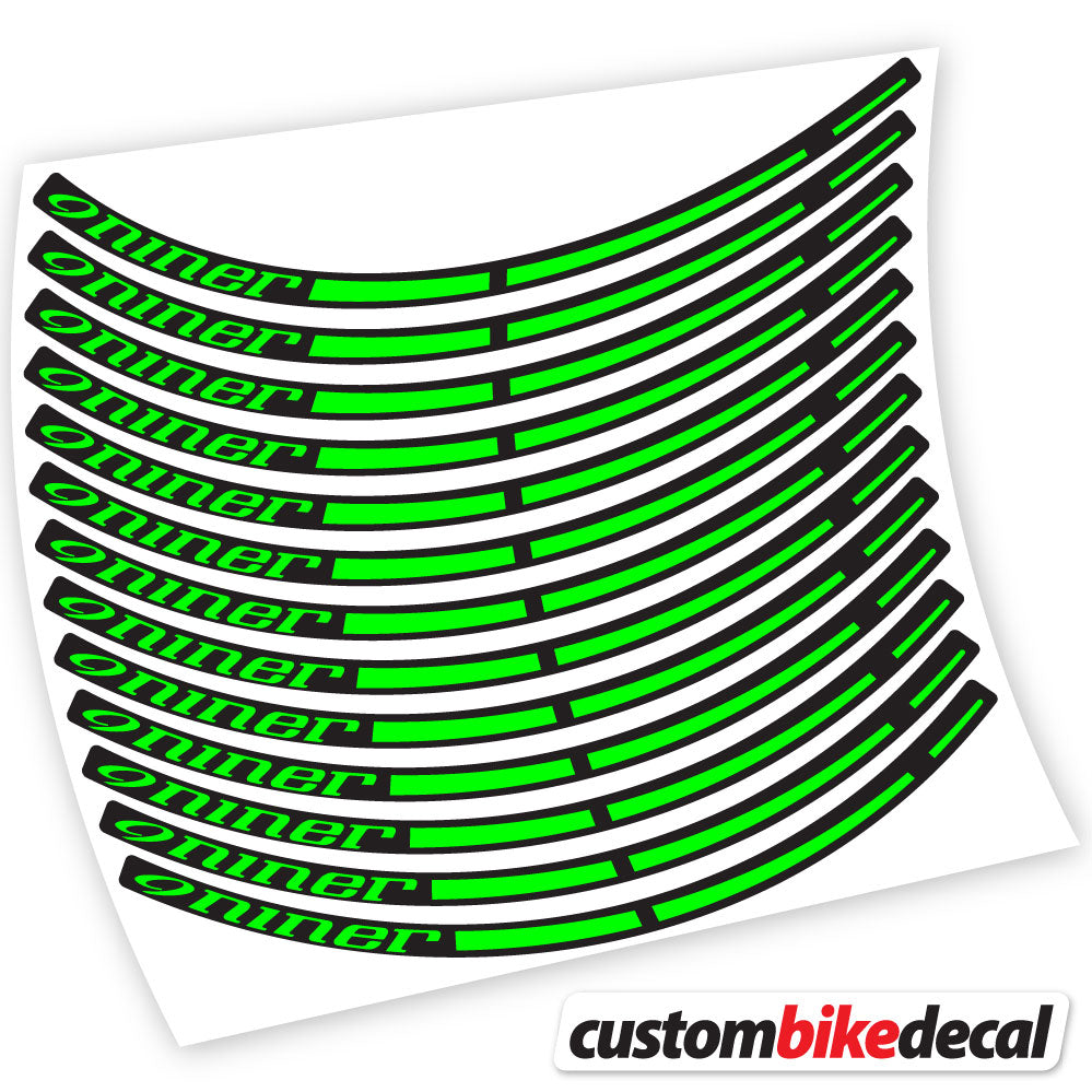 Aufkleber, Niner, Mountainbike-Aufkleber, Vinyl