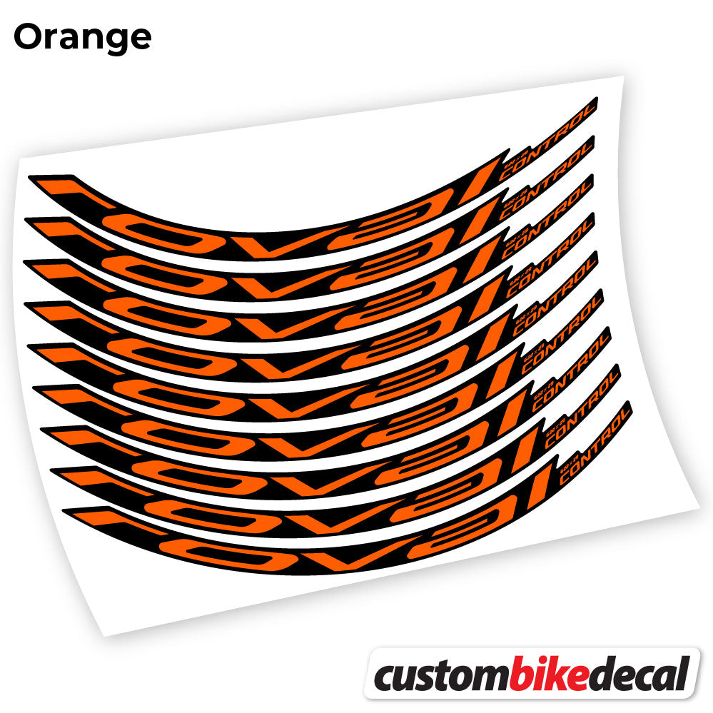 Aufkleber, Roval Control Carbon 2021, Mountainbike-Aufkleber, Vinyl