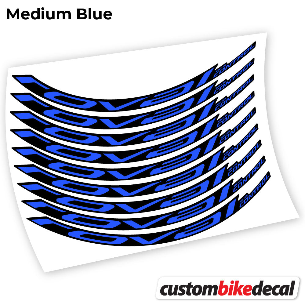 Aufkleber, Roval Control Carbon 2021, Mountainbike-Aufkleber, Vinyl