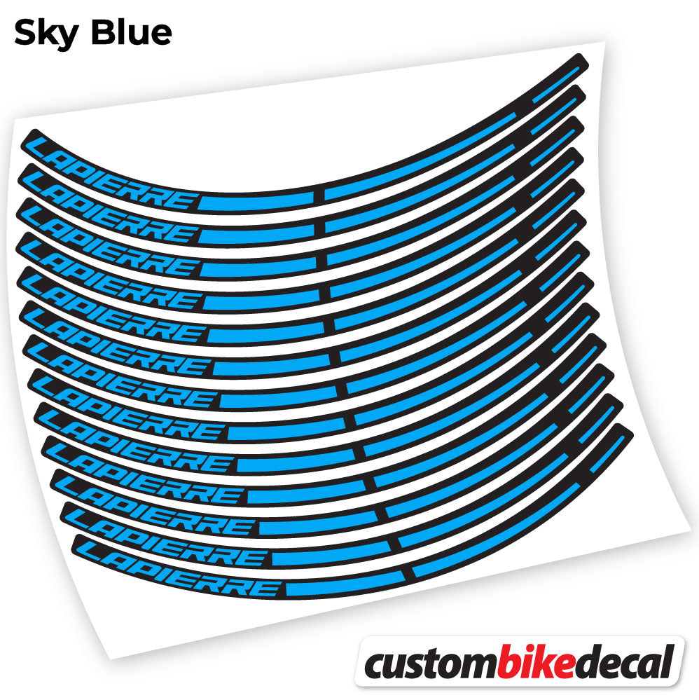 Aufkleber, Lapierre, Mountainbike-Aufkleber, Vinyl