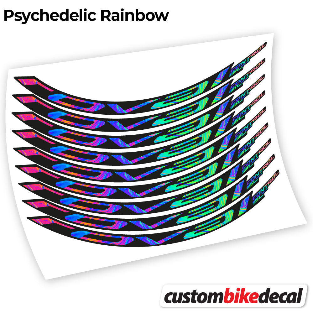 Aufkleber, Roval Control SL 2021, Mountainbike-Aufkleber, Vinyl