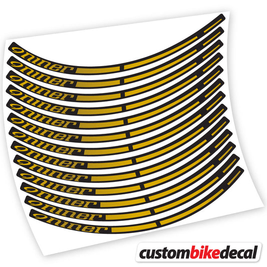 Aufkleber, Niner, Mountainbike-Aufkleber, Vinyl