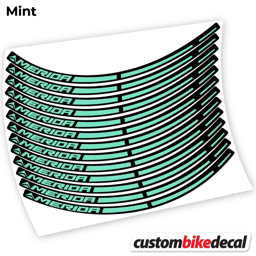 Aufkleber, Merida, Mountainbike-Aufkleber, Vinyl
