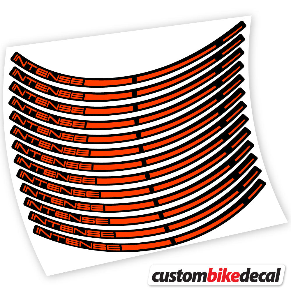 Aufkleber, Intense, Mountainbike-Aufkleber, Vinyl