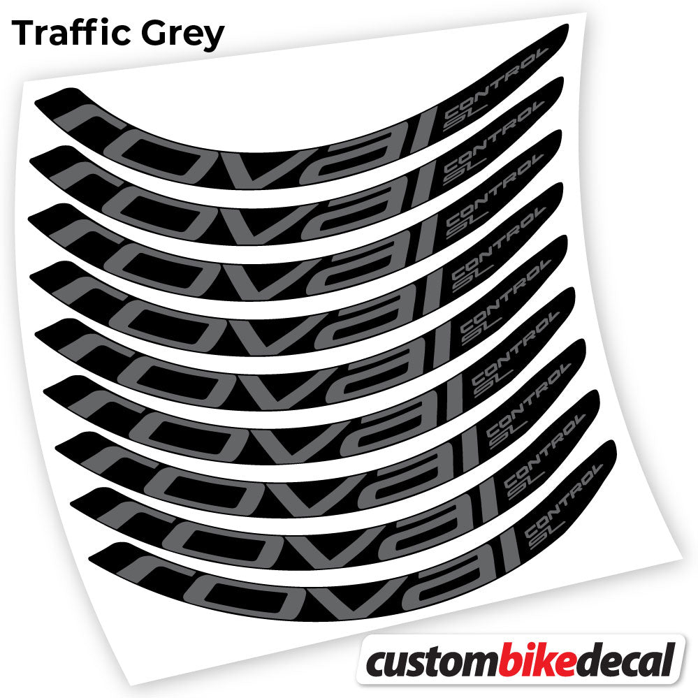 Aufkleber, Roval Control SL, Mountainbike-Aufkleber, Vinyl