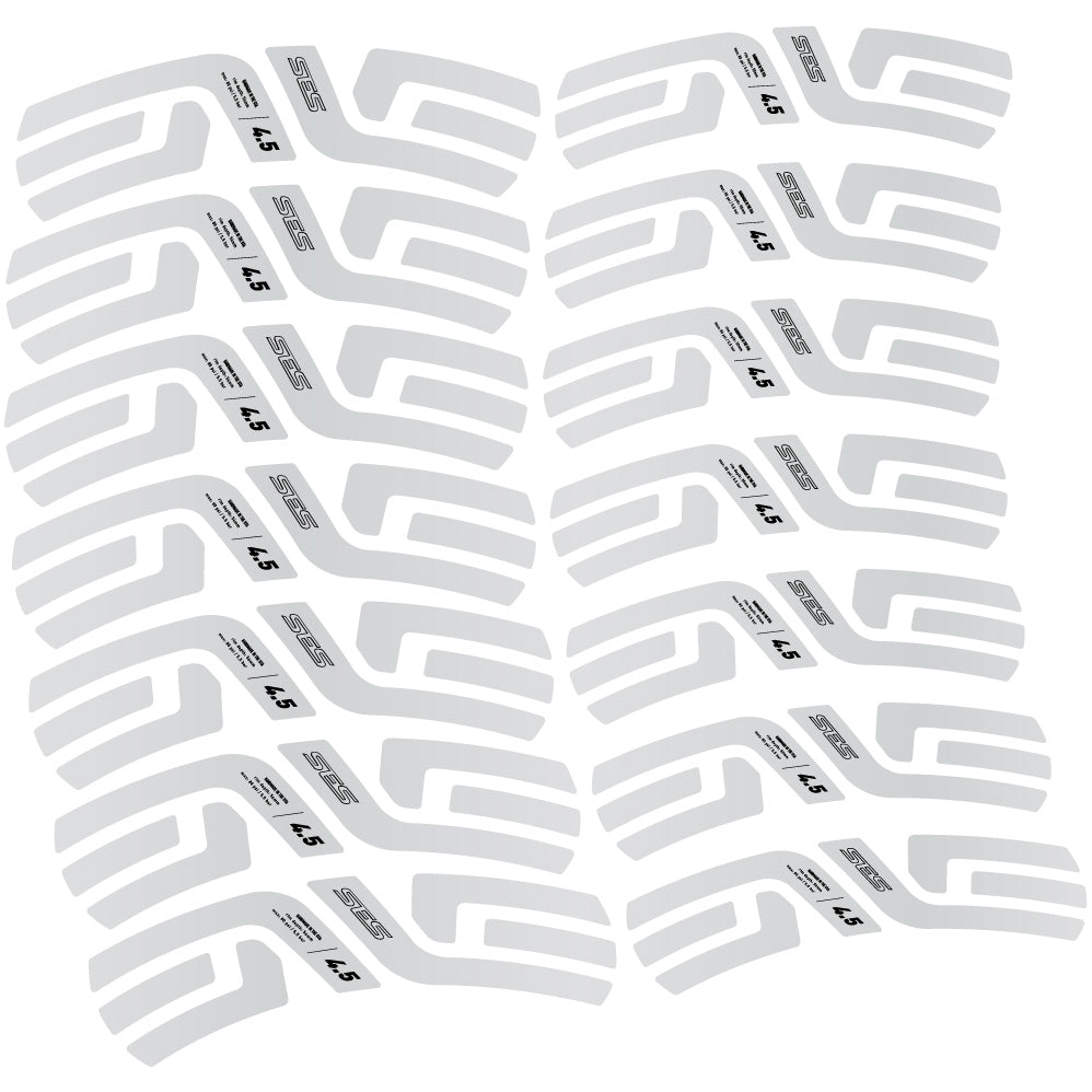 Decal Enve Ses 4.5, Road Wheel profile 48 & 56mm, Sticker Vinyl