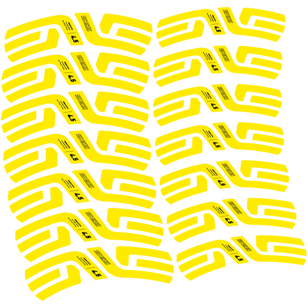 Decal Enve Ses 4.5, Road Wheel profile 48 & 56mm, Sticker Vinyl