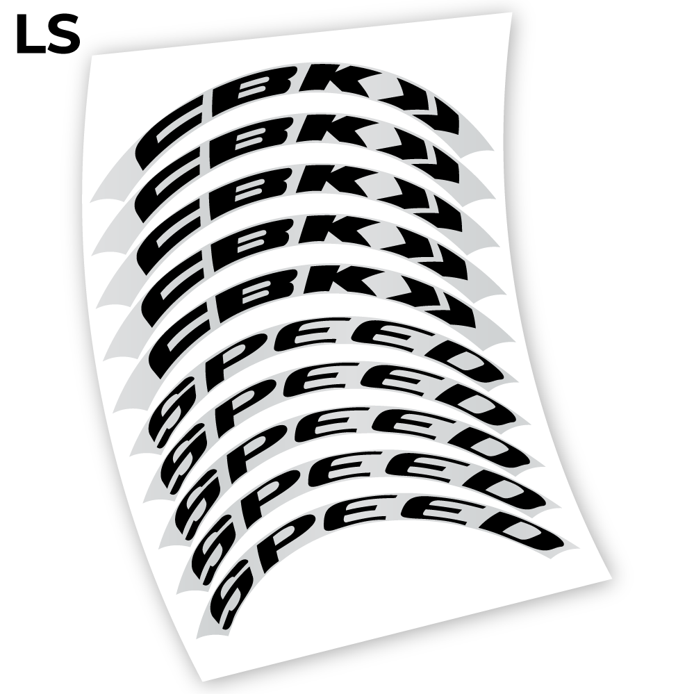 Aufkleber, CBK Speed, Mountain Wheel Bikes perfil 50 Sticker vinyl