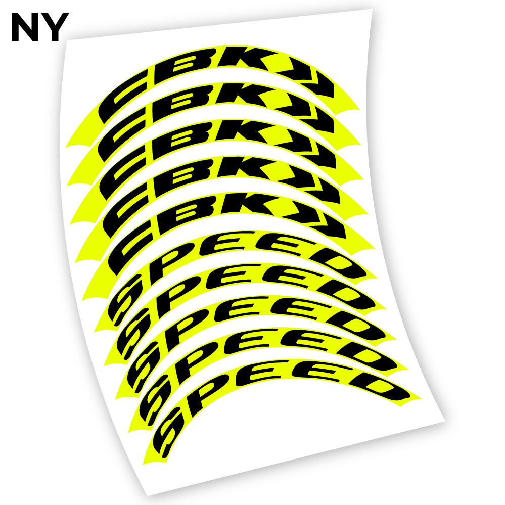 Aufkleber, CBK Speed, Mountain Wheel Bikes perfil 50 Sticker vinyl