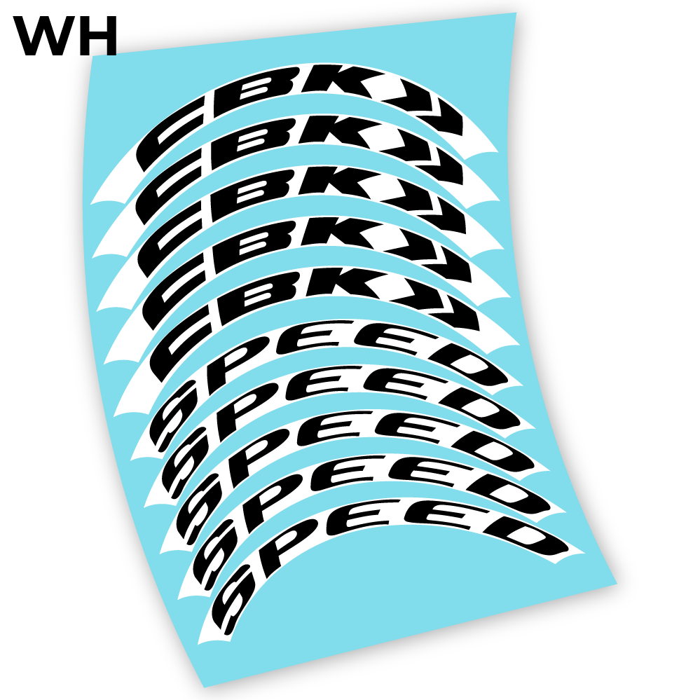 Aufkleber, CBK Speed, Mountain Wheel Bikes perfil 50 Sticker vinyl