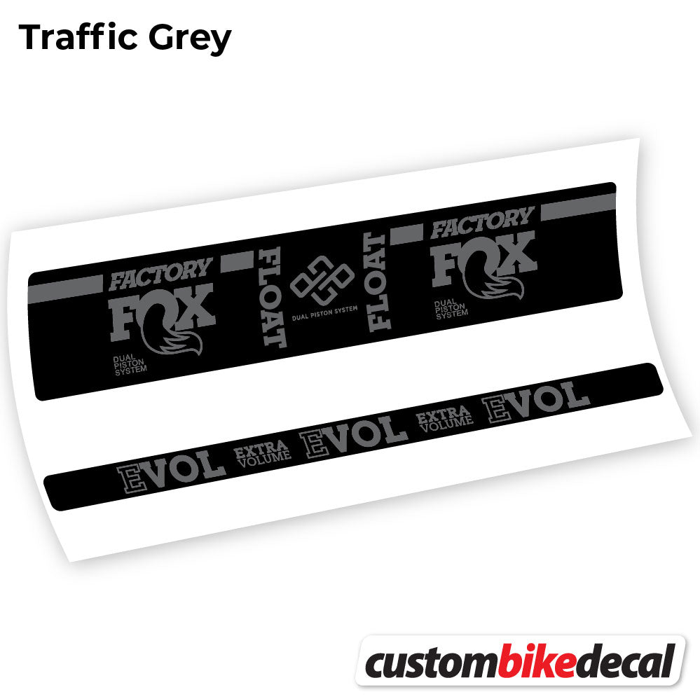 Decal, Fox Float Factory Float, Rear Shox Sticker Vinyl
