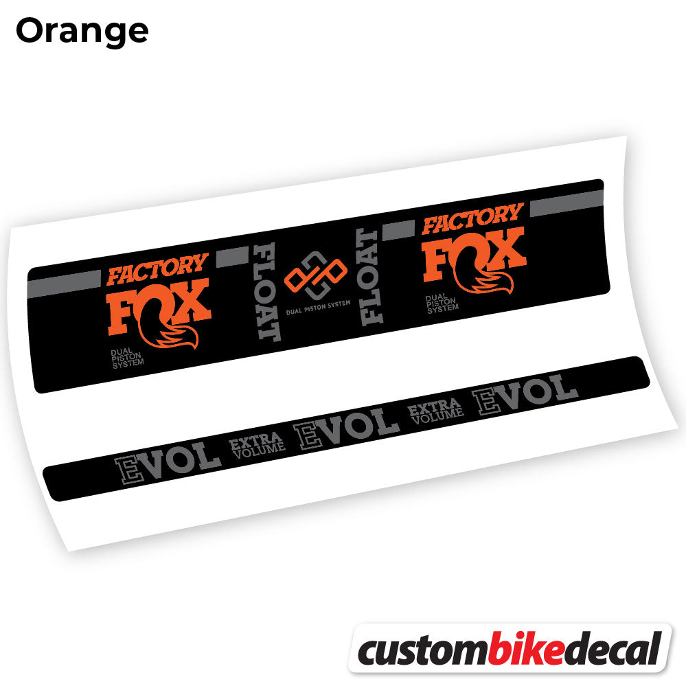 Decal, Fox Float Factory Float, Rear Shox Sticker Vinyl