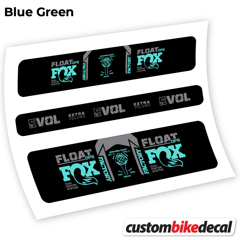Aufkleber, Fox DPS Factory 2021, Rear Shox Sticker Vinyl