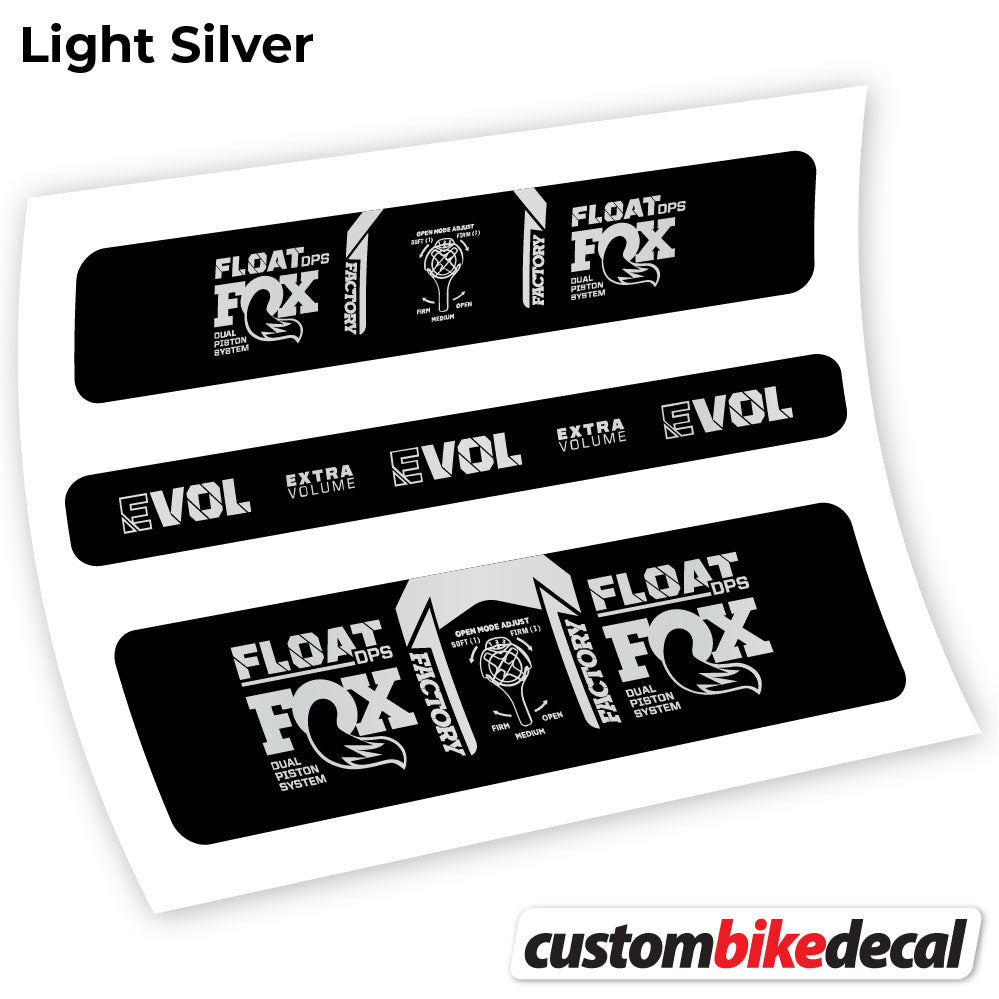 Aufkleber, Fox DPS Factory 2021, Rear Shox Sticker Vinyl