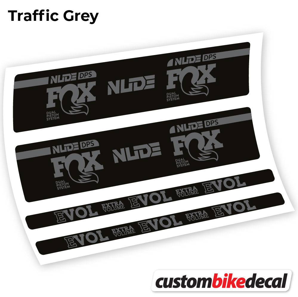 Aufkleber, Fox Nude DPS, Rear Shox Sticker Vinyl