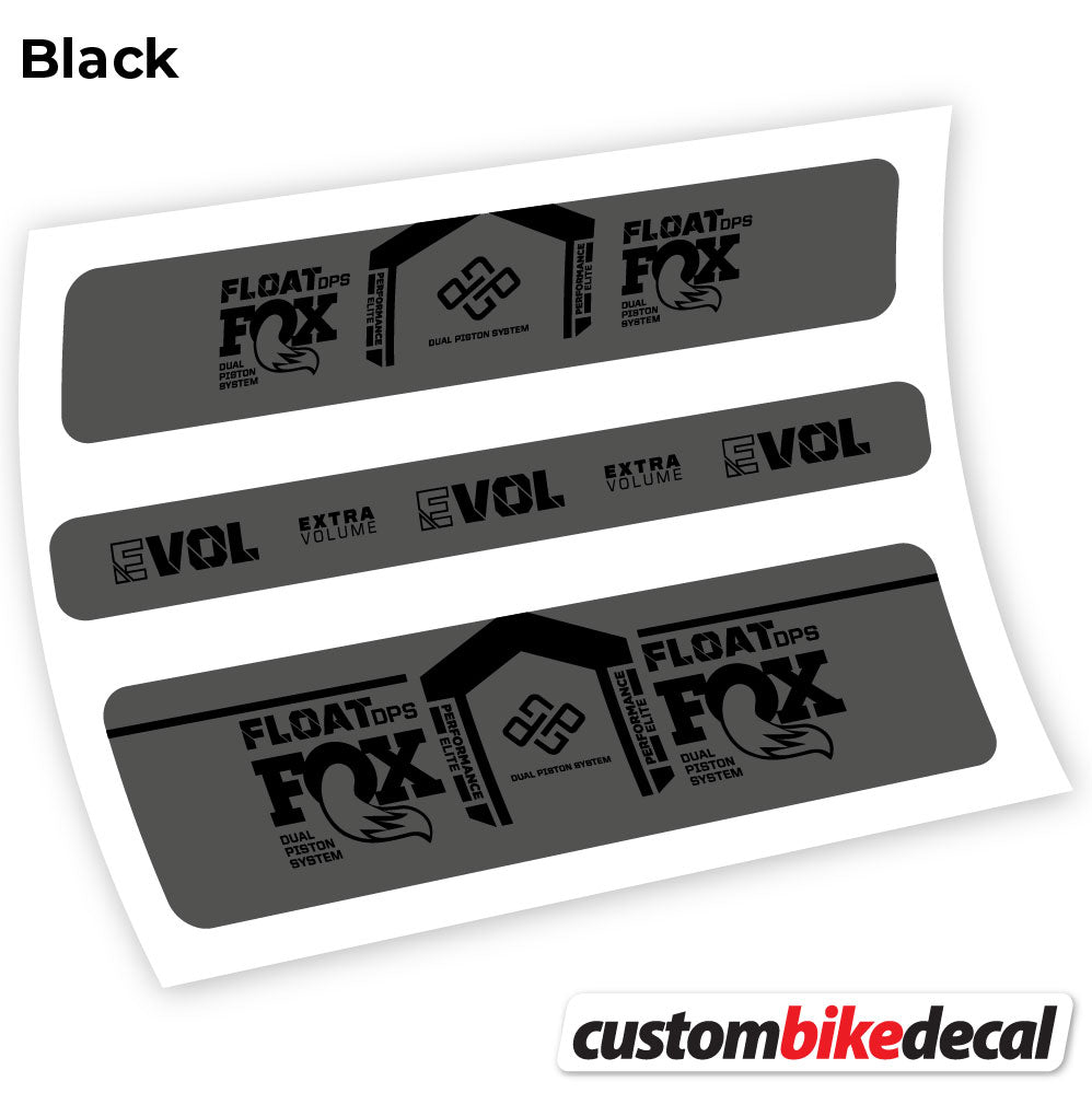 Aufkleber, Fox DPS Performance Elite 2021 Fernbedienung, Rear Shox Sticker Vinyl