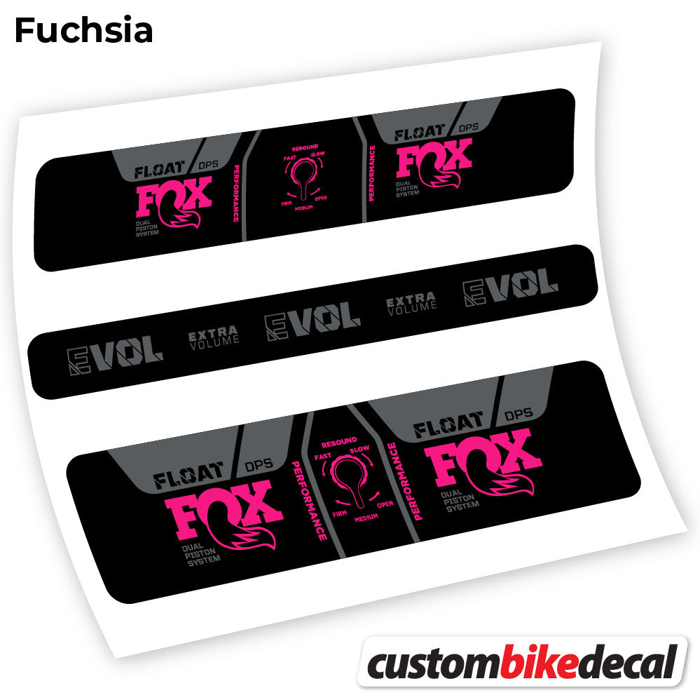Aufkleber, Fox DPS Performance 2021, Rear Shox Sticker Vinyl