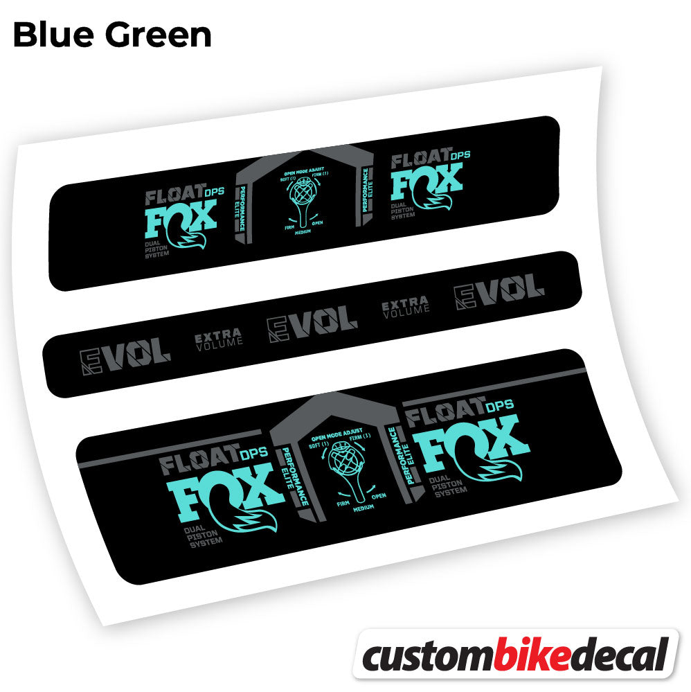 Aufkleber, Fox DPS Elite 2021, Rear Shox Sticker Vinyl
