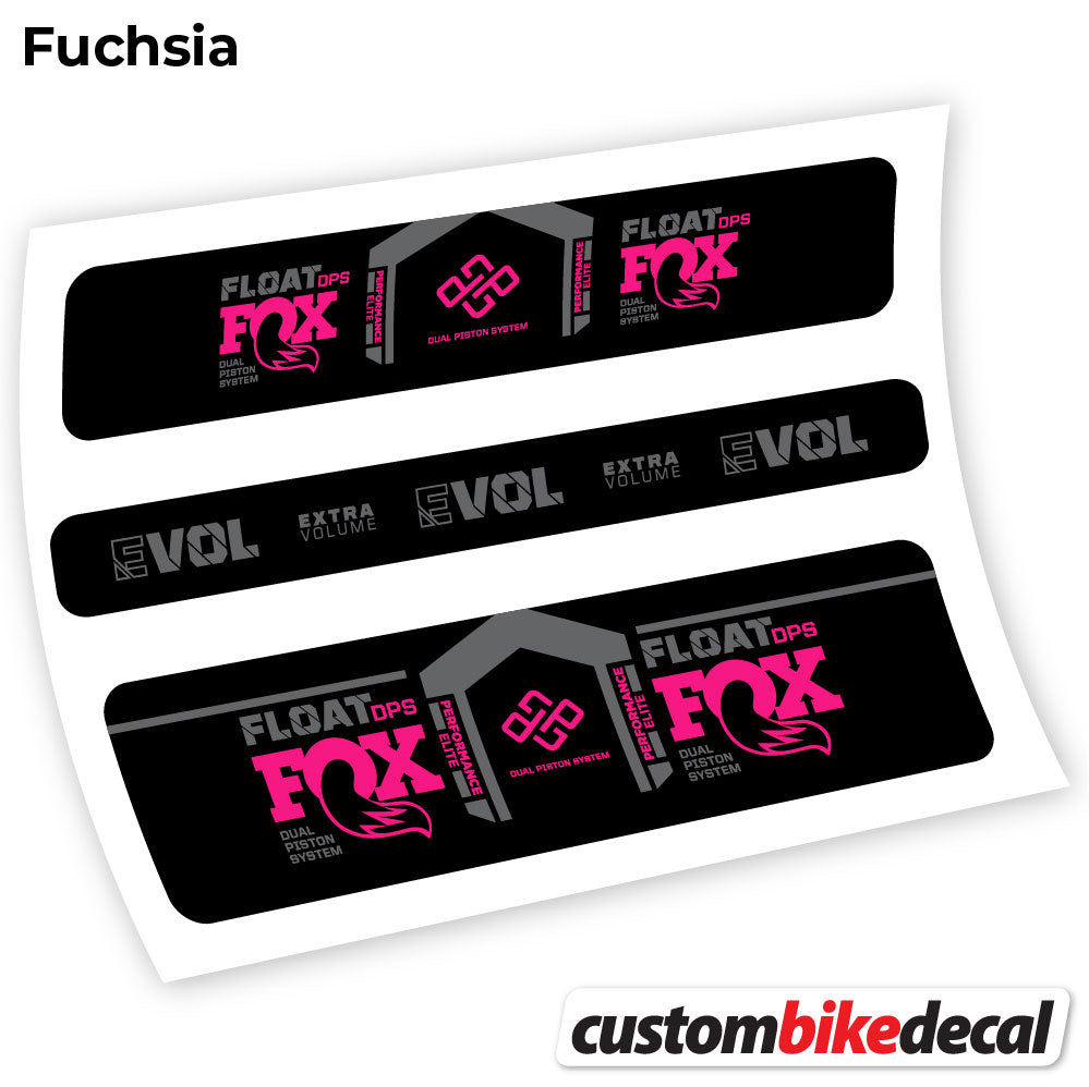 Aufkleber, Fox DPS Performance Elite 2021 Fernbedienung, Rear Shox Sticker Vinyl