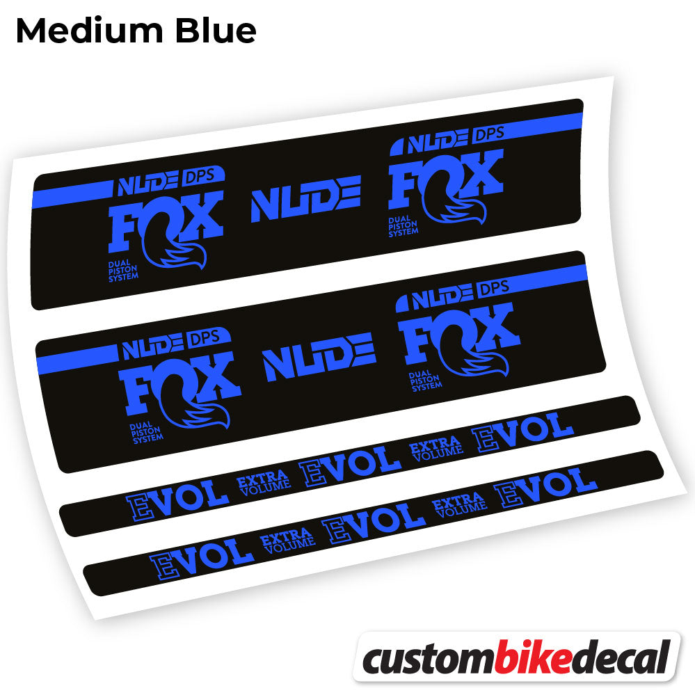 Aufkleber, Fox Nude DPS, Rear Shox Sticker Vinyl