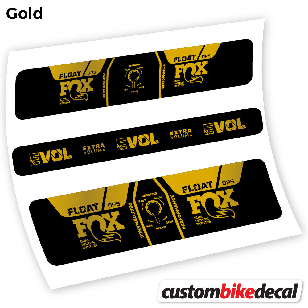 Aufkleber, Fox DPS Performance 2021, Rear Shox Sticker Vinyl