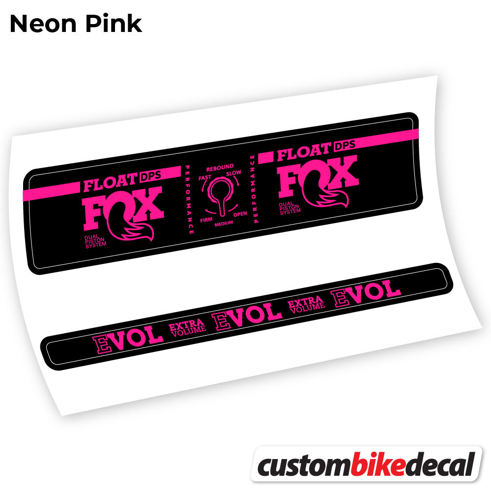 Decal, Fox Float DPS Performance, Rear Shox Sticker vinyl
