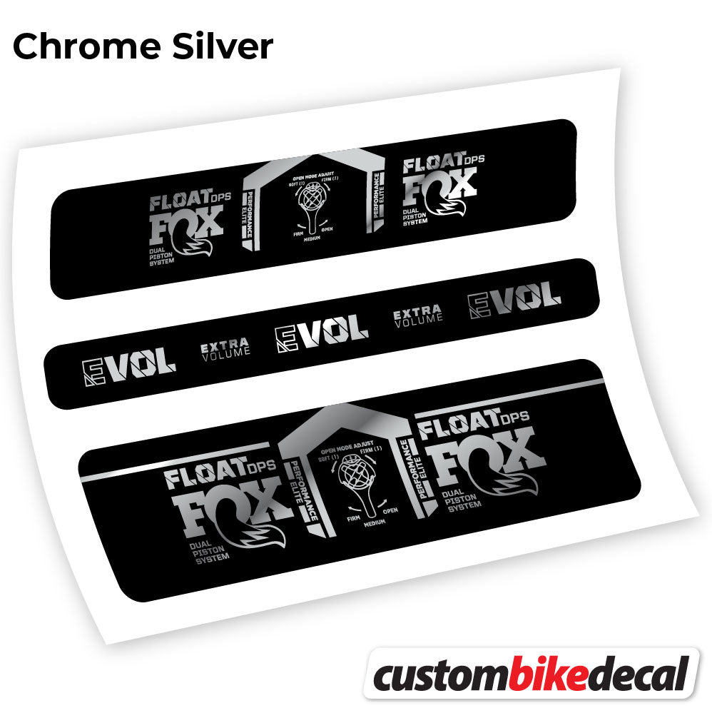 Aufkleber, Fox DPS Elite 2021, Rear Shox Sticker Vinyl