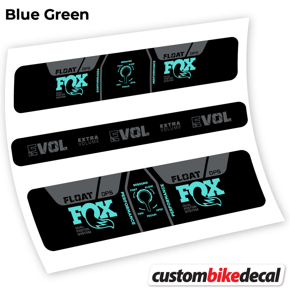 Aufkleber, Fox DPS Performance 2021, Rear Shox Sticker Vinyl