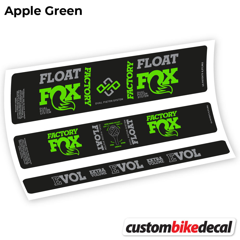 Aufkleber, Fox DPS Fabrik 2019, Rear Shox Sticker Vinyl