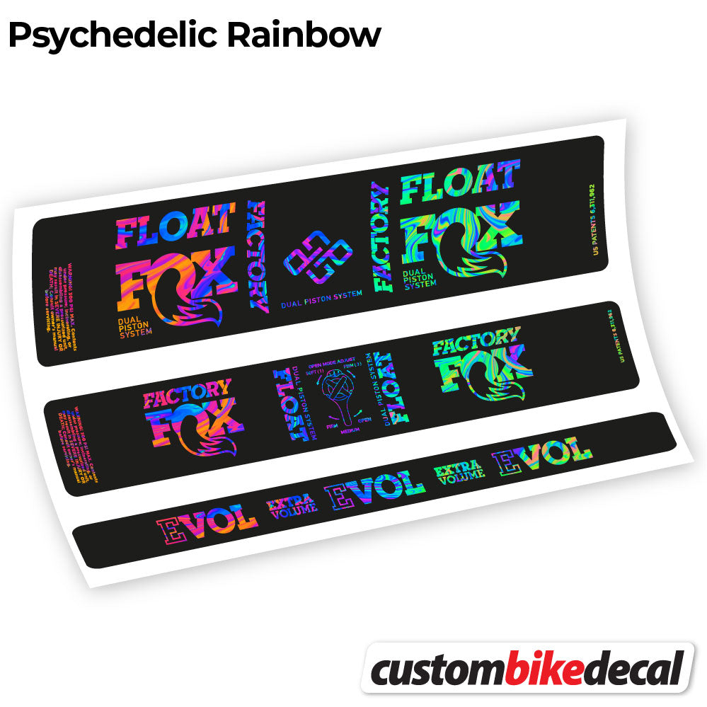 Aufkleber, Fox DPS Fabrik 2019, Rear Shox Sticker Vinyl