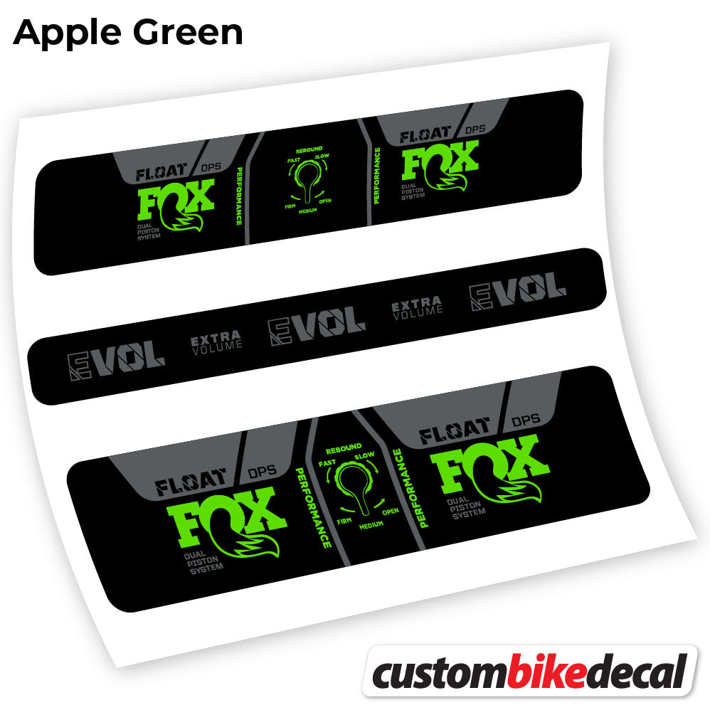 Aufkleber, Fox DPS Performance 2021, Rear Shox Sticker Vinyl