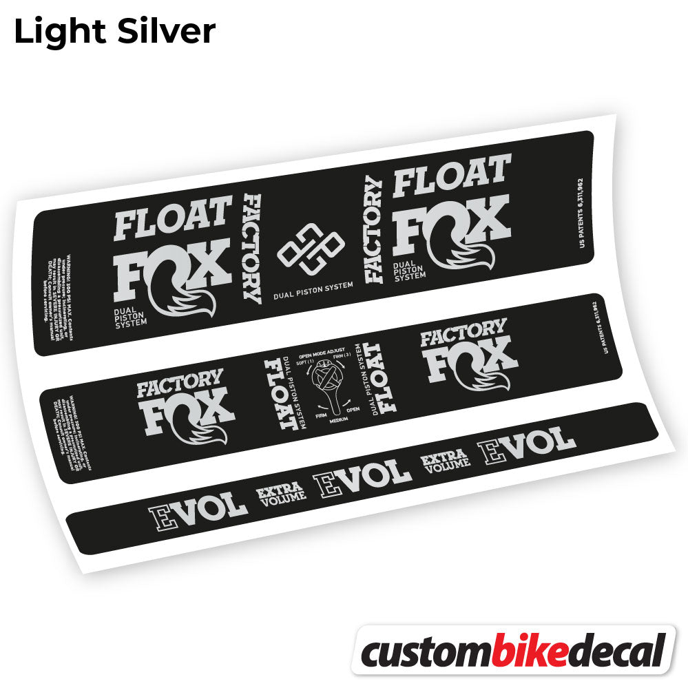 Aufkleber, Fox DPS Fabrik 2019, Rear Shox Sticker Vinyl