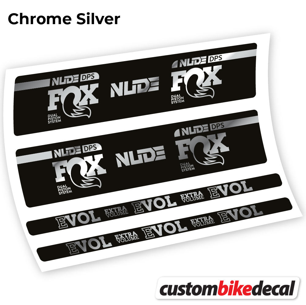 Aufkleber, Fox Nude DPS, Rear Shox Sticker Vinyl