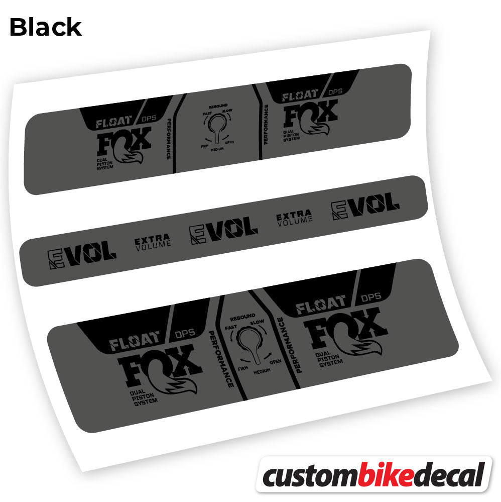 Aufkleber, Fox DPS Performance 2021, Rear Shox Sticker Vinyl