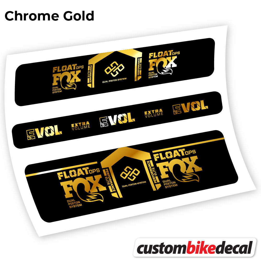 Aufkleber, Fox DPS Performance Elite 2021 Fernbedienung, Rear Shox Sticker Vinyl