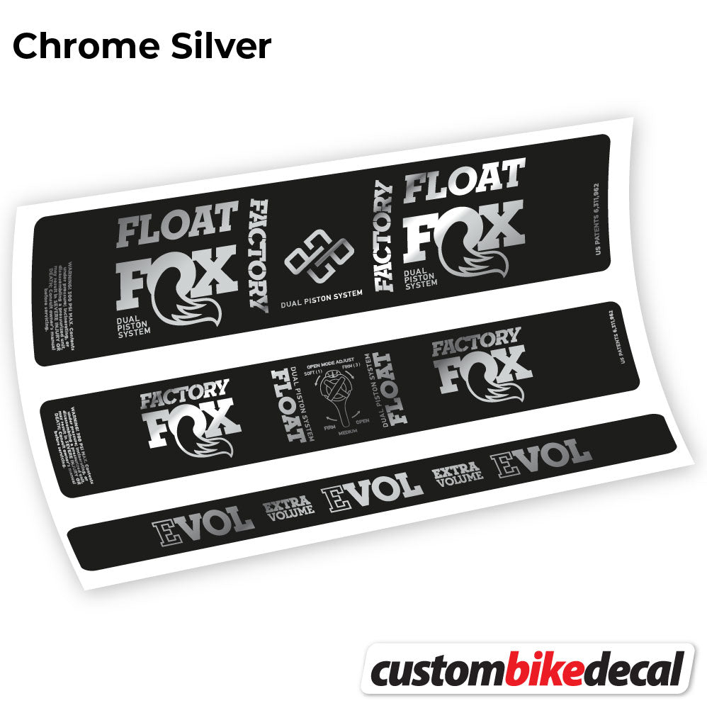 Aufkleber, Fox DPS Fabrik 2019, Rear Shox Sticker Vinyl