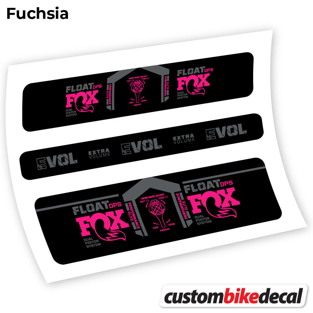 Aufkleber, Fox DPS Elite 2021, Rear Shox Sticker Vinyl