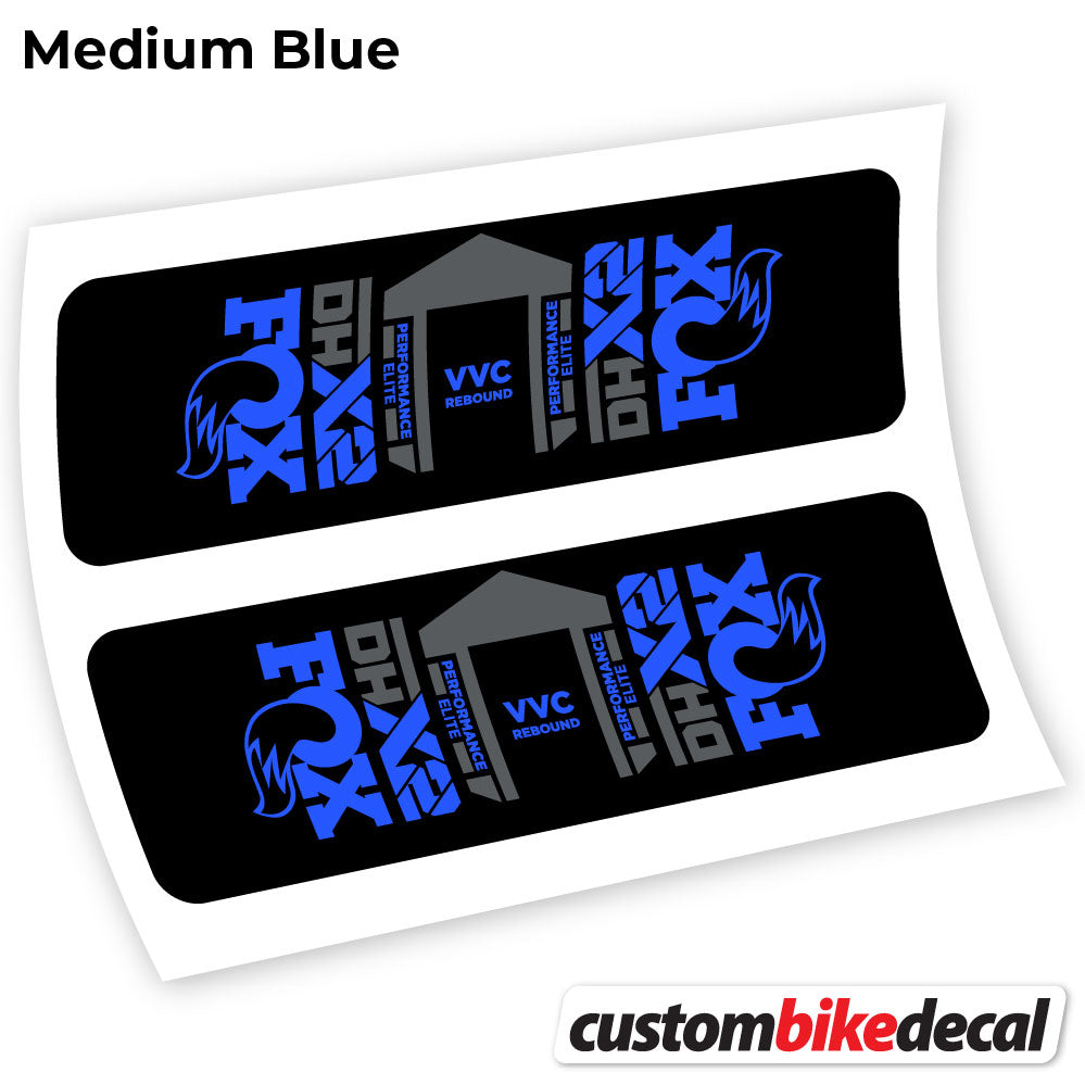 Aufkleber, Fox DHX2 Elite 2021, Rear Shox Sticker Vinyl