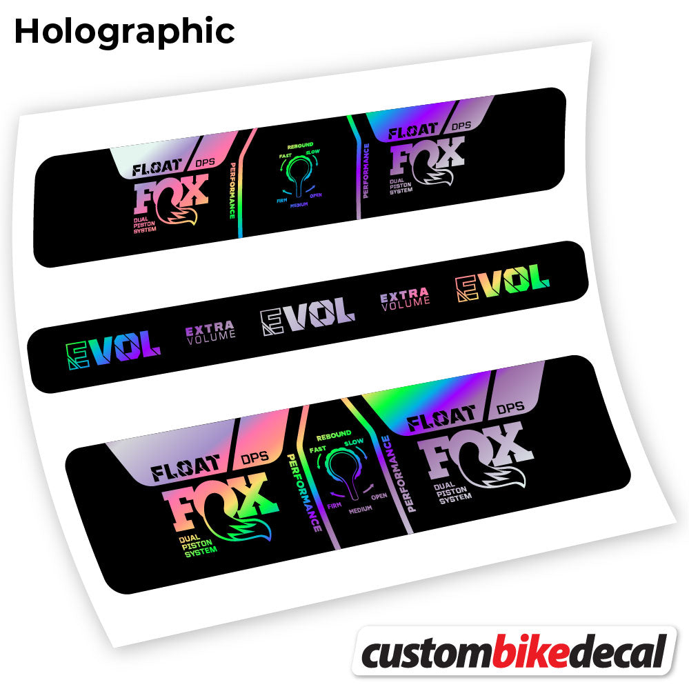 Aufkleber, Fox DPS Performance 2021, Rear Shox Sticker Vinyl