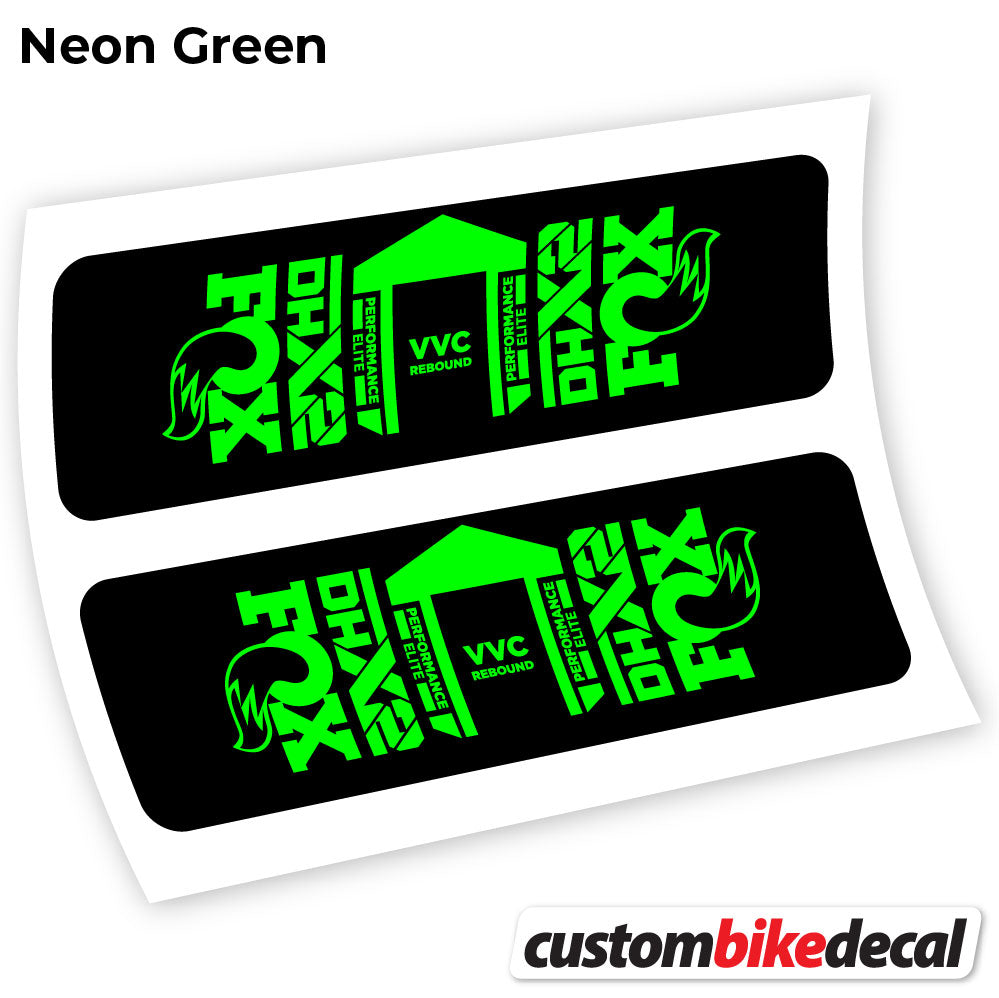 Aufkleber, Fox DHX2 Elite 2021, Rear Shox Sticker Vinyl