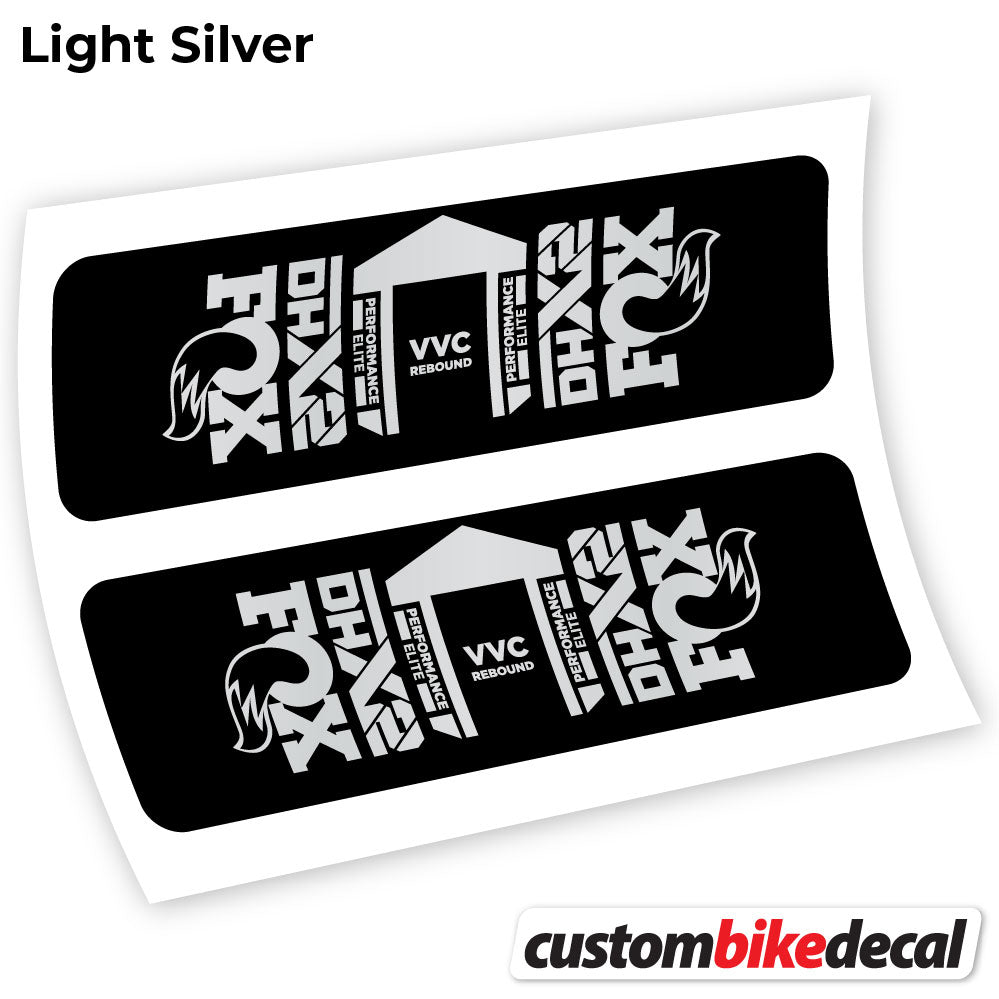 Aufkleber, Fox DHX2 Elite 2021, Rear Shox Sticker Vinyl