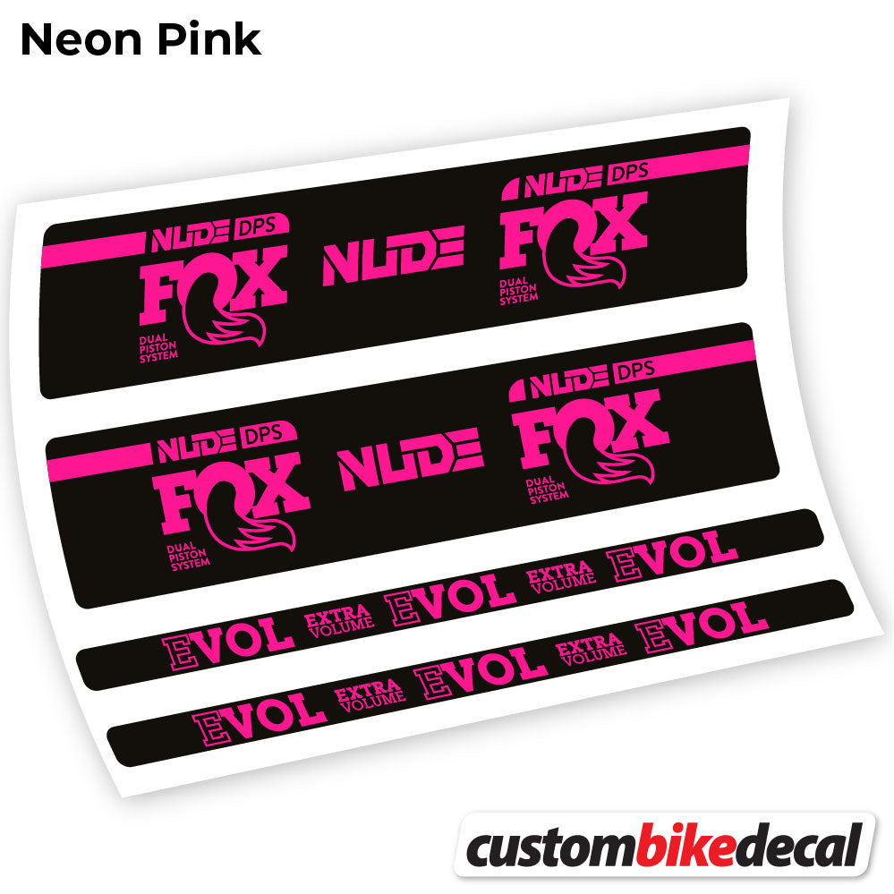 Aufkleber, Fox Nude DPS, Rear Shox Sticker Vinyl