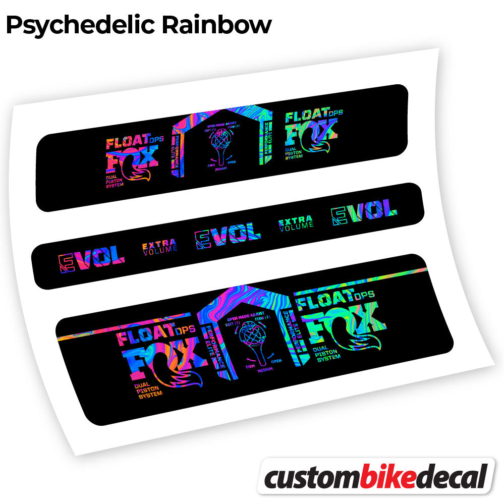 Aufkleber, Fox DPS Elite 2021, Rear Shox Sticker Vinyl