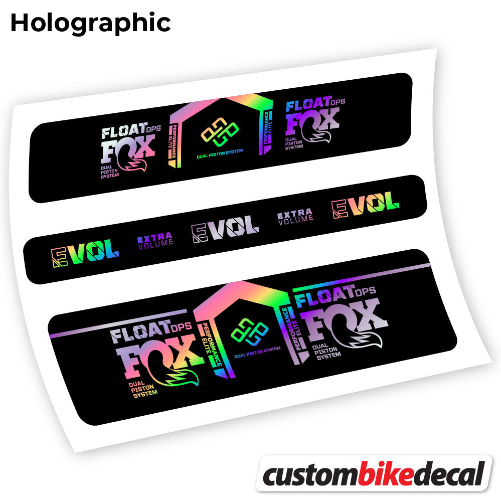 Aufkleber, Fox DPS Performance Elite 2021 Fernbedienung, Rear Shox Sticker Vinyl