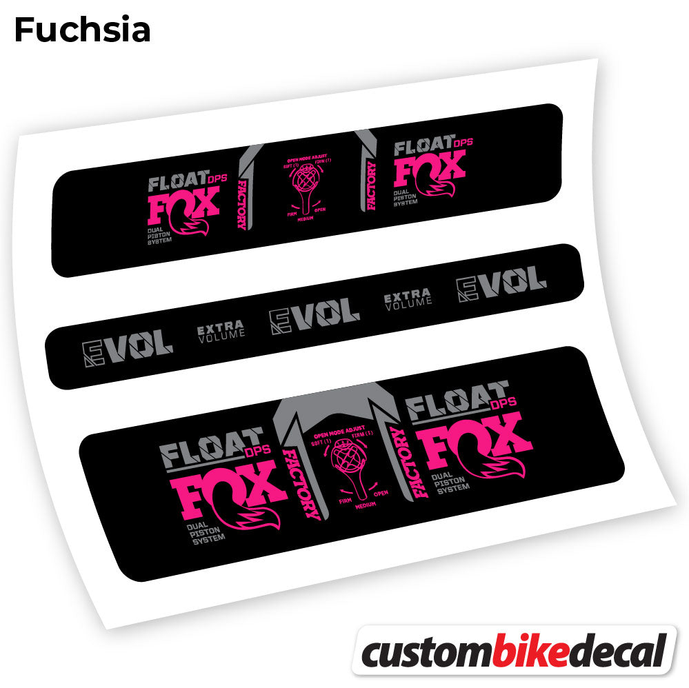 Aufkleber, Fox DPS Factory 2021, Rear Shox Sticker Vinyl